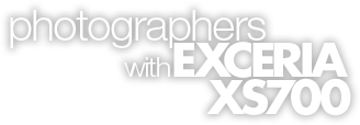 Photographers with EXCERIA XS700